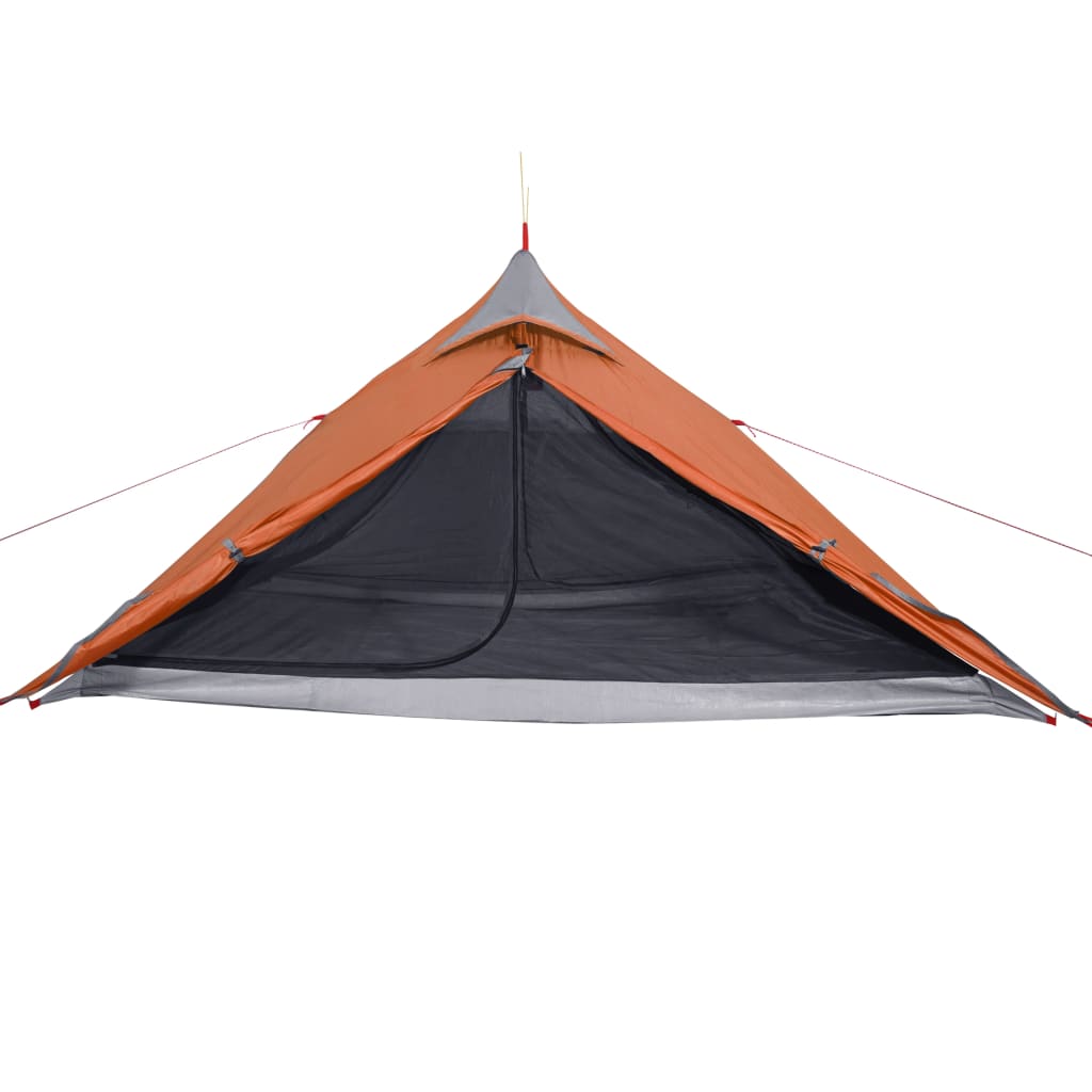 vidaXL Tipi-tält 1 person orange vattentätt