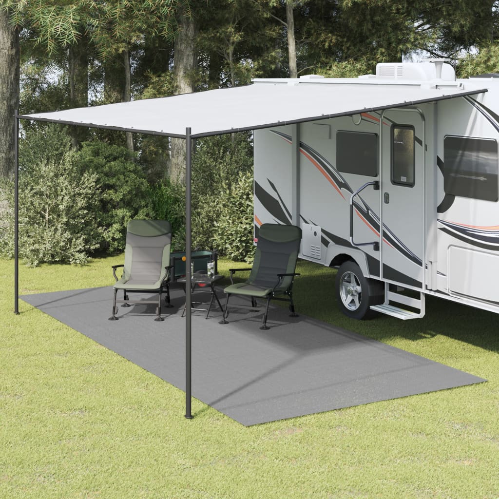 vidaXL Campingmatta antracit 5,5x2,5 m