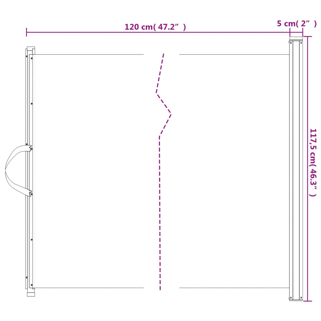 vidaXL Infällbar husdjursgrind vit 117,5x125 cm