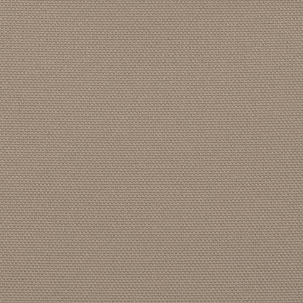 vidaXL Solsegel oxfordtyg rektangulärt 2,5x3 m taupe