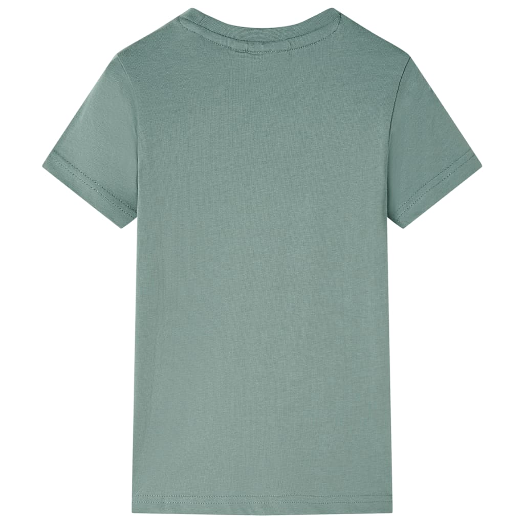 T-shirt för barn khaki 128