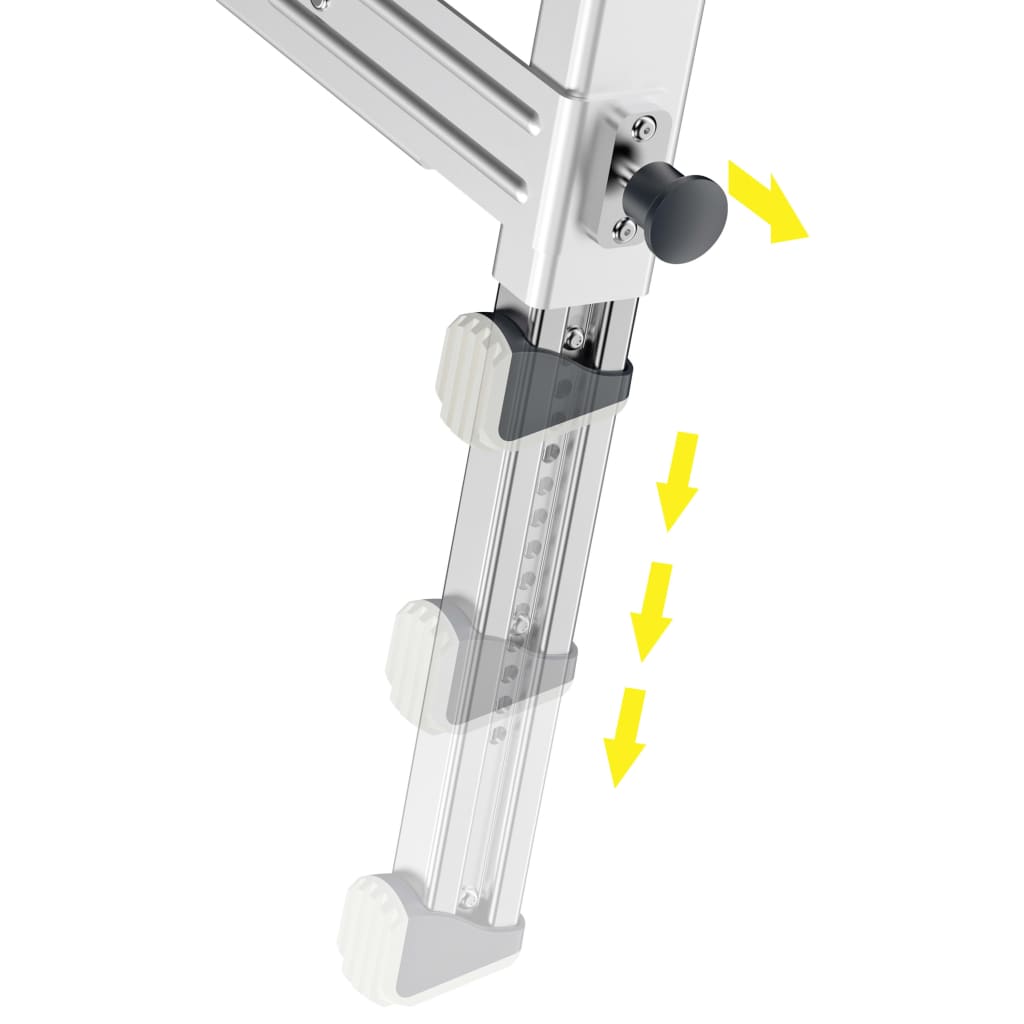 Hailo Plattform för trappa TP1 aluminium