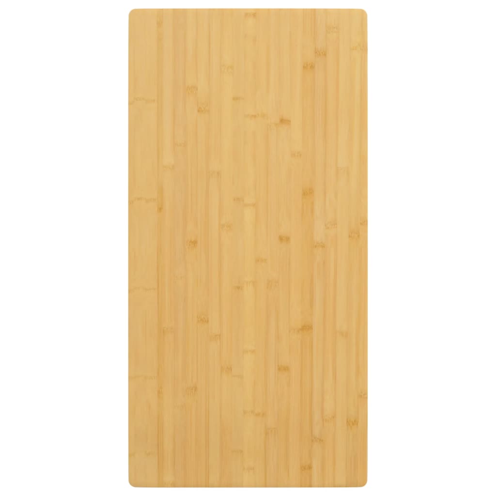 vidaXL Bordsskiva 50x100x4 cm bambu