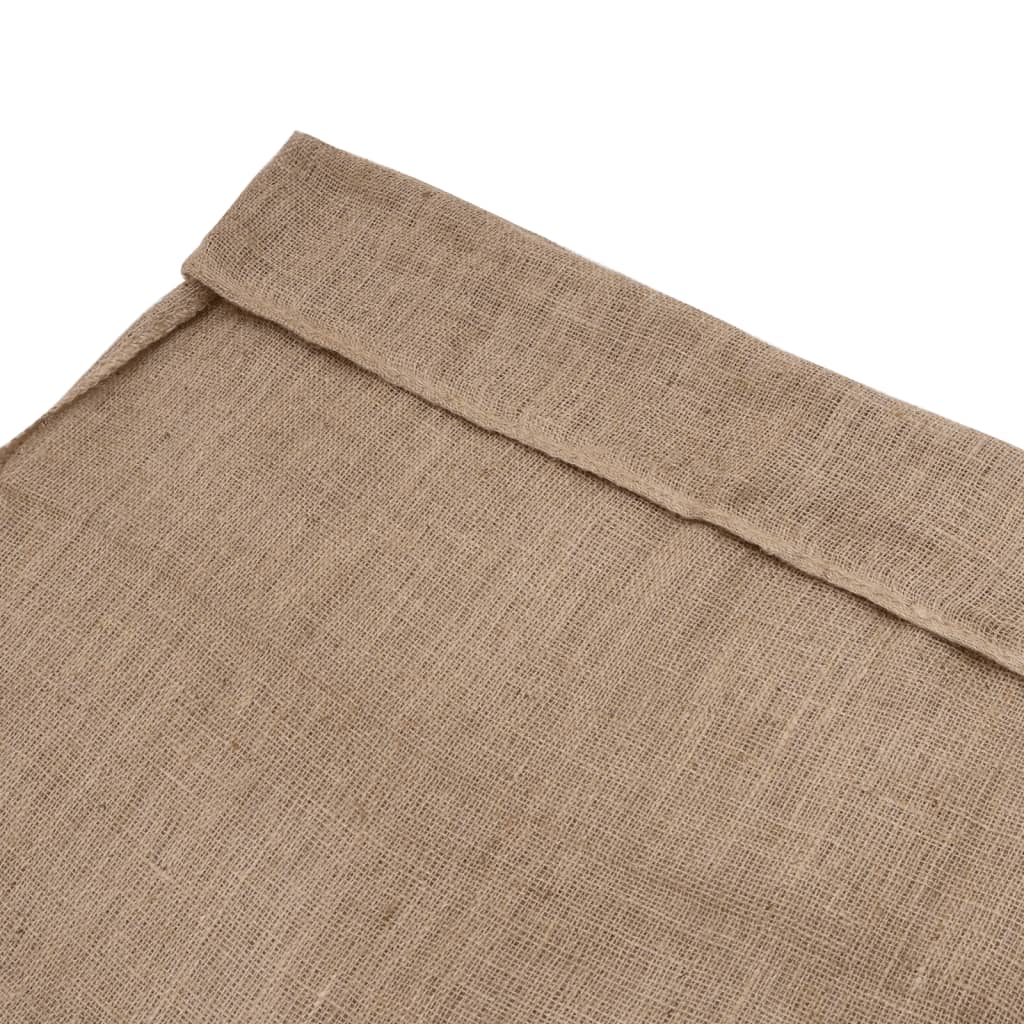 vidaXL Jutesäckar 5 st 100x110 cm 100% jute 220 gsm