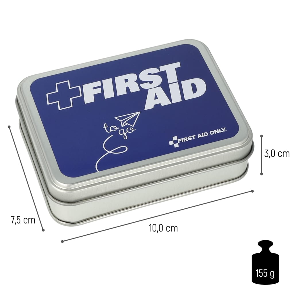 FIRST AID ONLY Nödpaket 22 delar To Go metalllåda