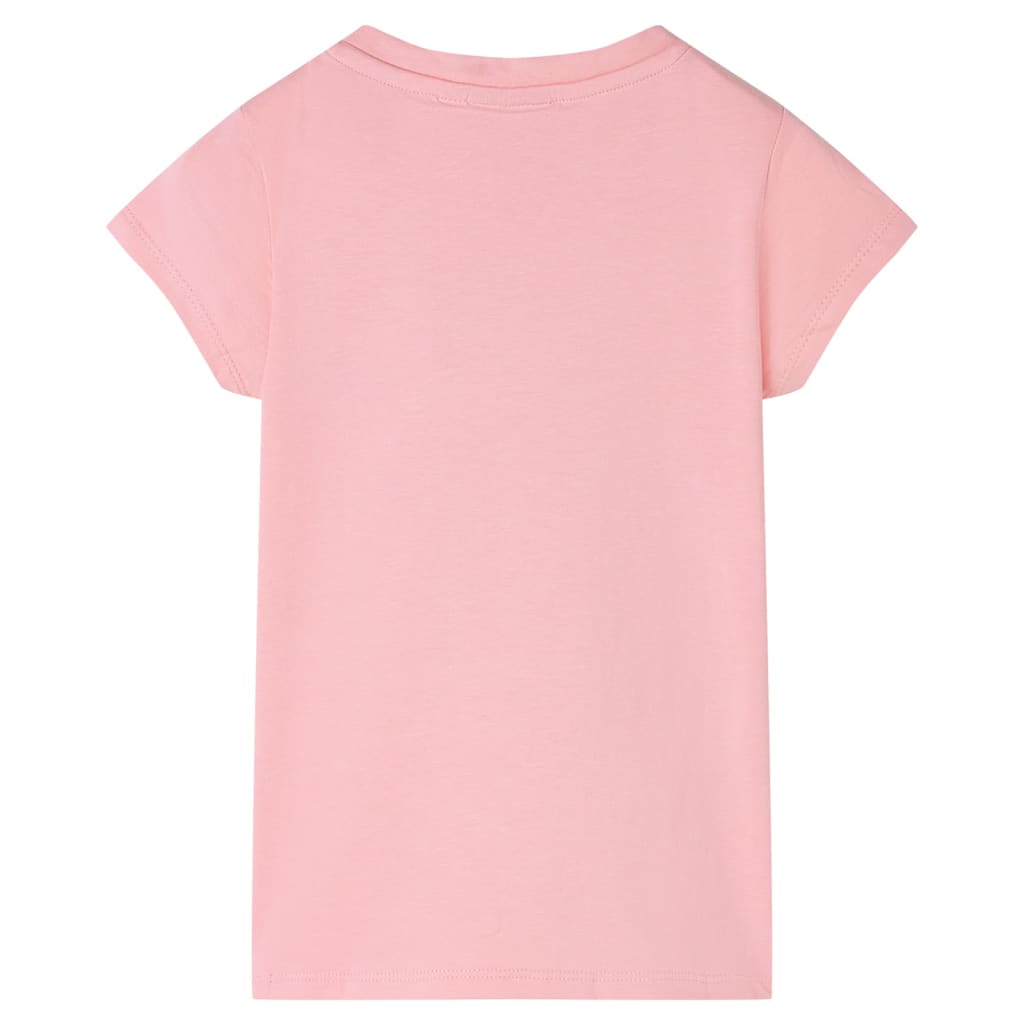 T-shirt för barn rosa 140