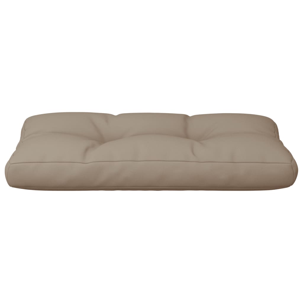 vidaXL Palldyna taupe 70x40x12 cm tyg