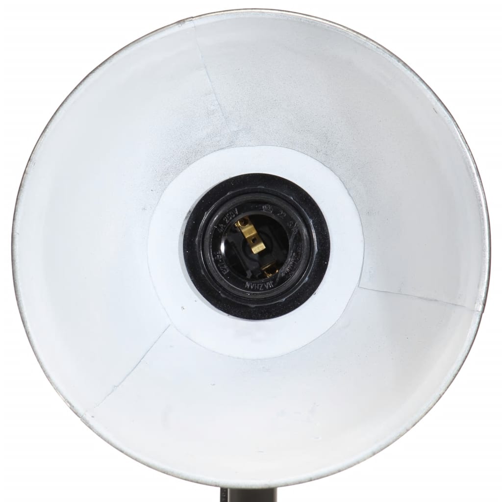 vidaXL Skrivbordslampa 25 W svart 18x18x60 cm E27