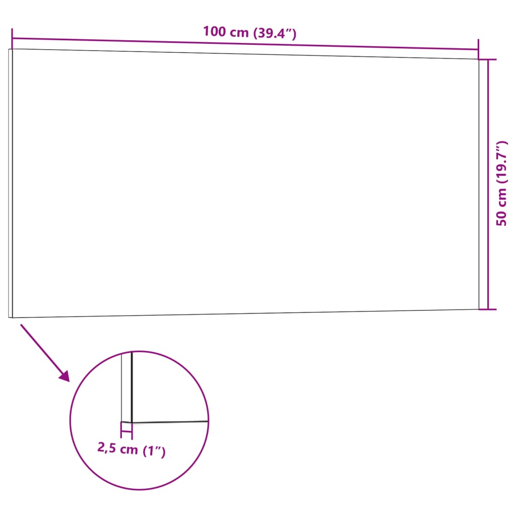 vidaXL Väggpaneler 3D 5 st ljusbrun 100x50 cm EPS