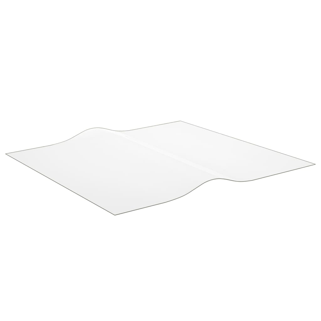 vidaXL Bordsskydd matt 70x70 cm 2 mm PVC