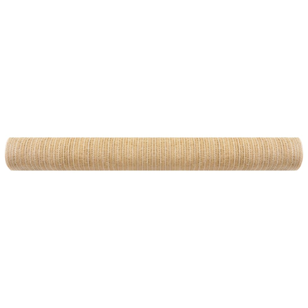 vidaXL Insynsskyddsnät beige 1,5x25 m HDPE 150 g/m²