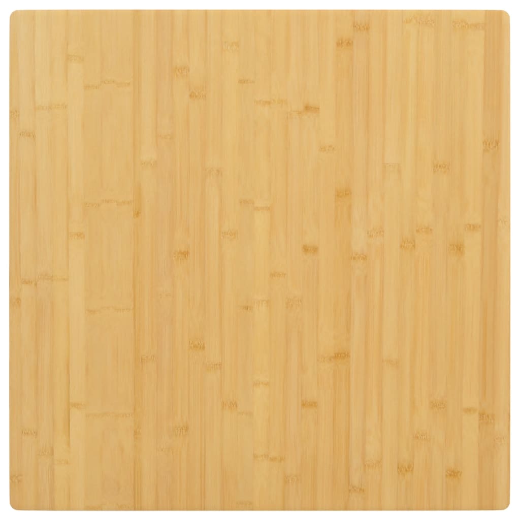 vidaXL Bordsskiva 70x70x1,5 cm bambu