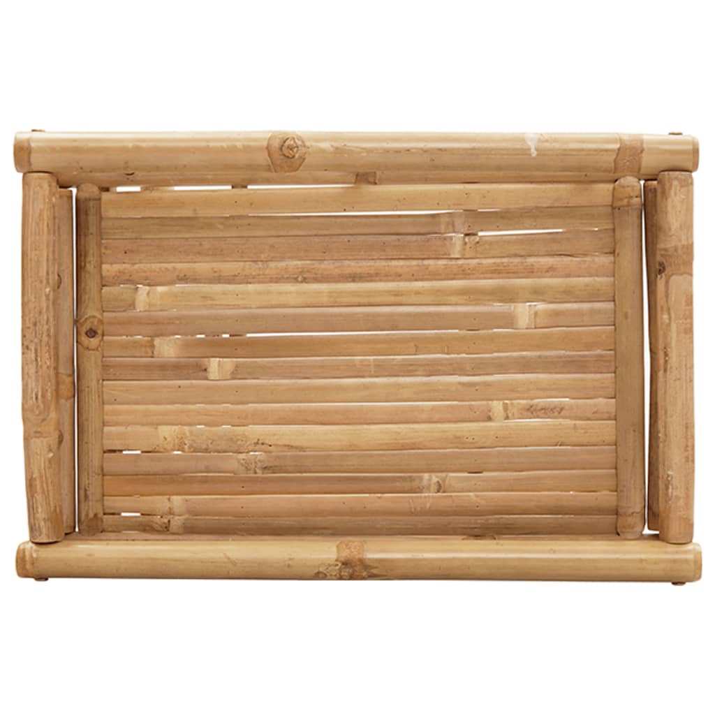 vidaXL Hopfällbart brickbord 60x40x68 cm bambu