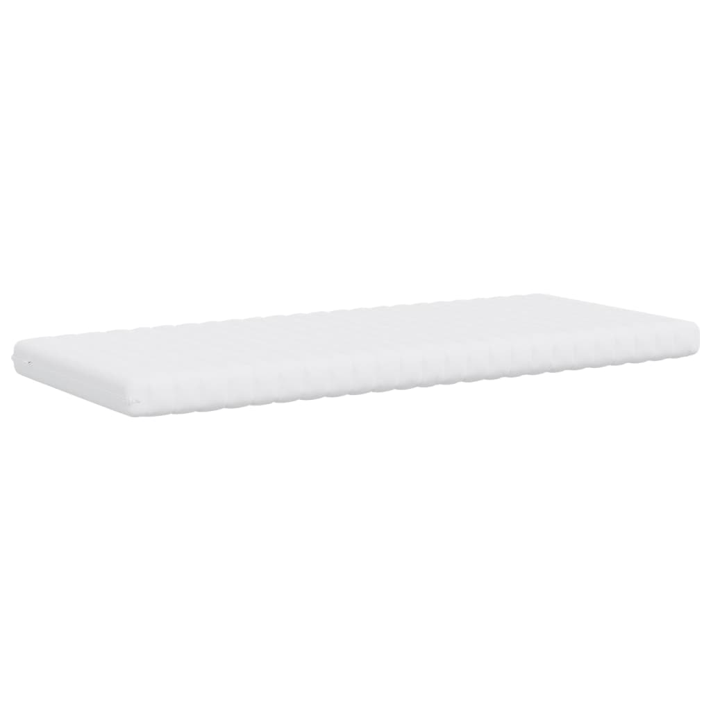 vidaXL Skummadrasser 2 st vit 100x200 cm 7-zoner hårdhet 20 ILD