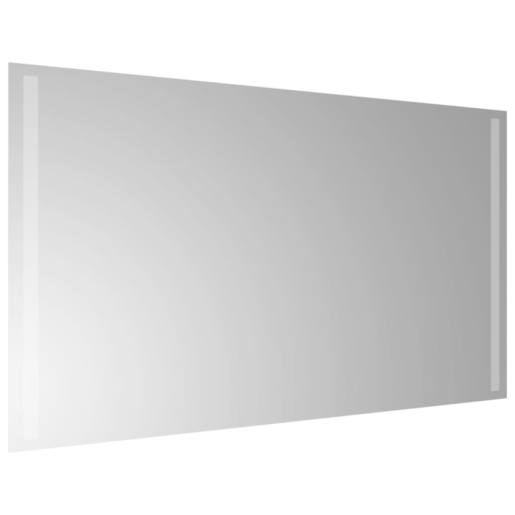 vidaXL Badrumsspegel LED 50x90 cm