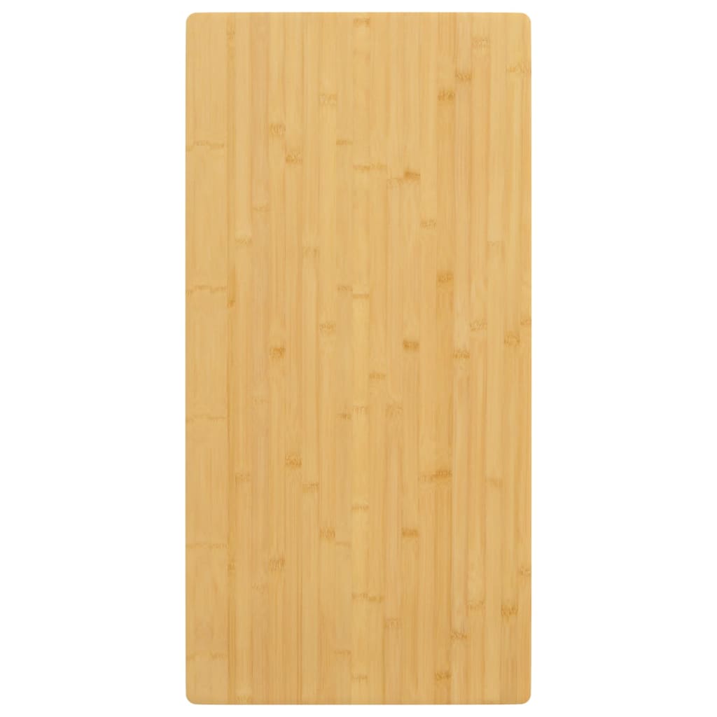 vidaXL Bordsskiva 50x100x2,5 cm bambu