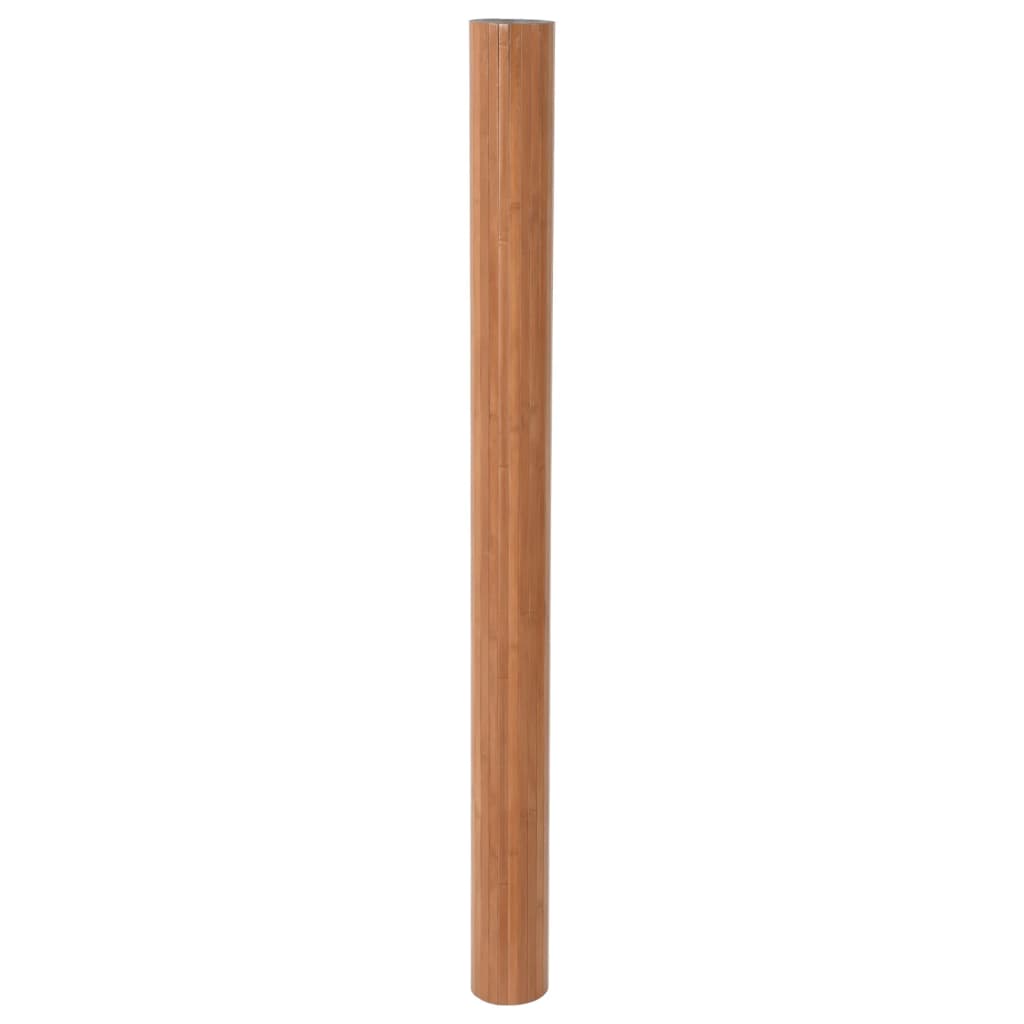 vidaXL Rumsavdelare brun 165x800 cm bambu