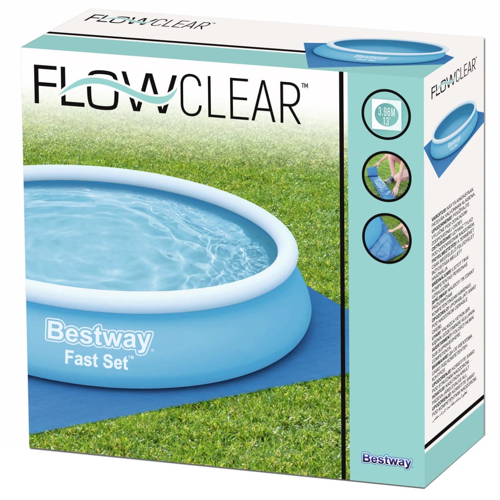 Bestway Markduk för pool Flowclear 396x396 cm