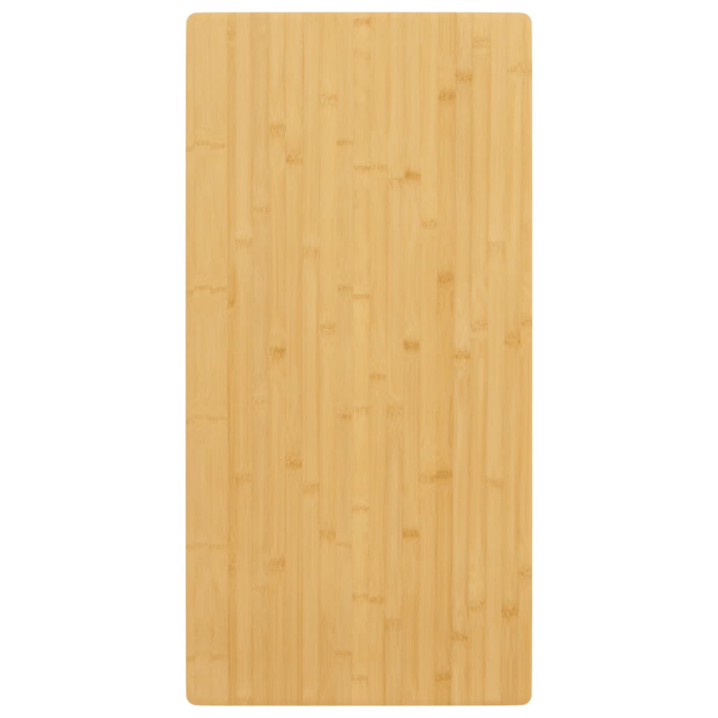 vidaXL Bordsskiva 50x100x4 cm bambu