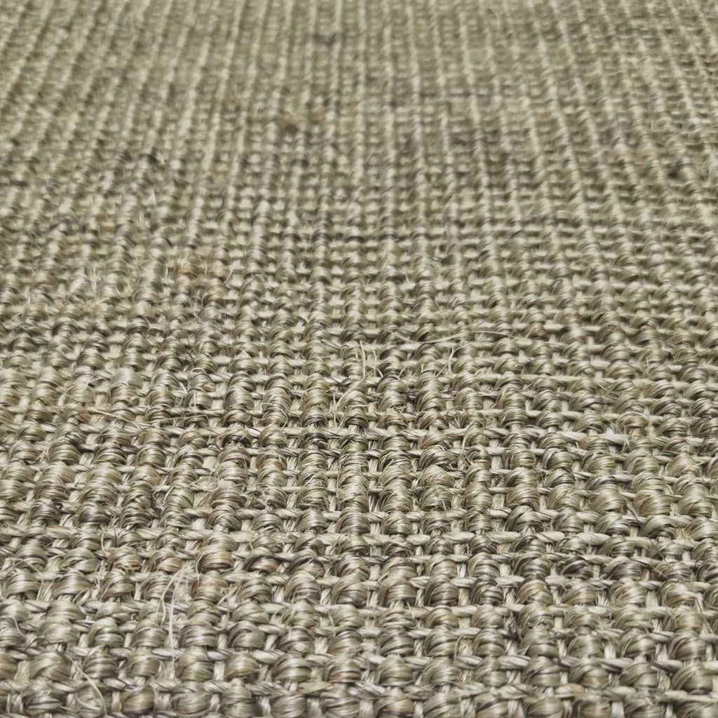 vidaXL Sisalmatta för klösstolpe taupe 66x350 cm