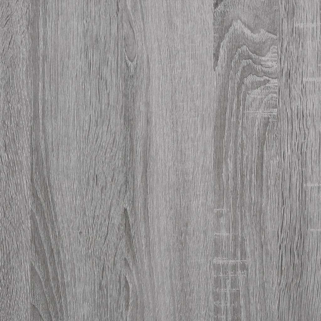 vidaXL Byrå grå sonoma 60x36x103 cm konstruerat trä
