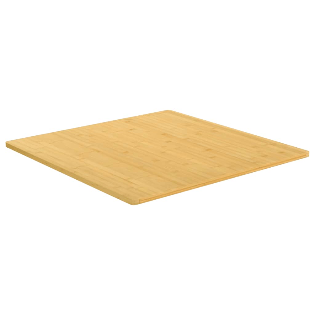 vidaXL Bordsskiva 80x80x1,5 cm bambu