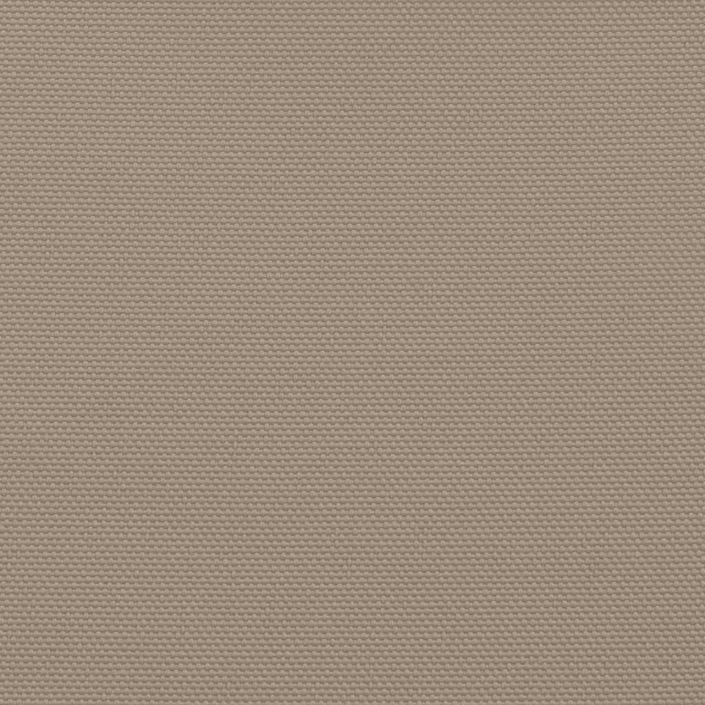 vidaXL Solsegel oxfordtyg rektangulärt 2,5x3,5 m taupe