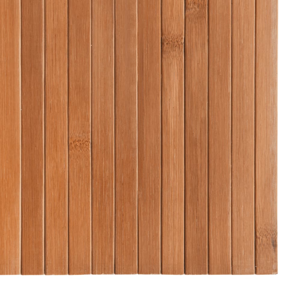 vidaXL Matta rektangulär naturlig 60x100 cm bambu