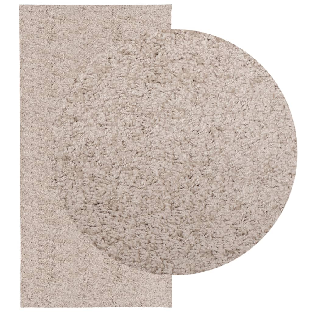 vidaXL Ryamatta PAMPLONA lång lugg modern beige 100x200 cm