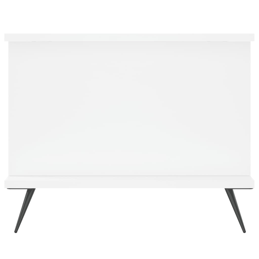 vidaXL Soffbord vit 90x50x40 cm konstruerat trä