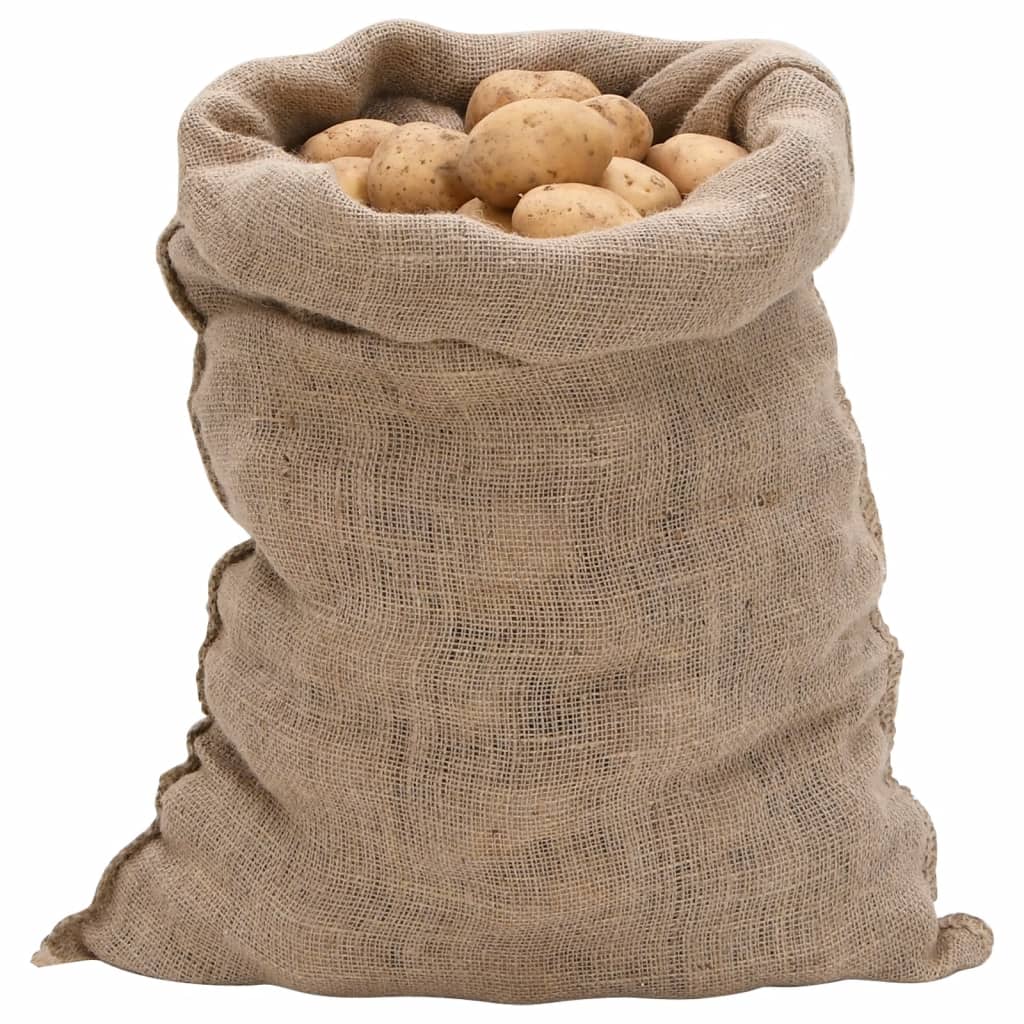 vidaXL Jutesäckar 30 st 60x105 cm 100% jute 220 gsm