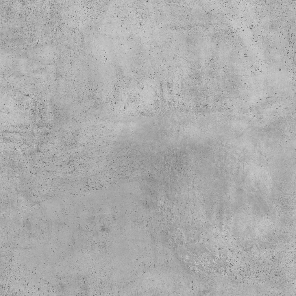 vidaXL Skrivarställ med hjul betonggrå 41x32x34,5 cm