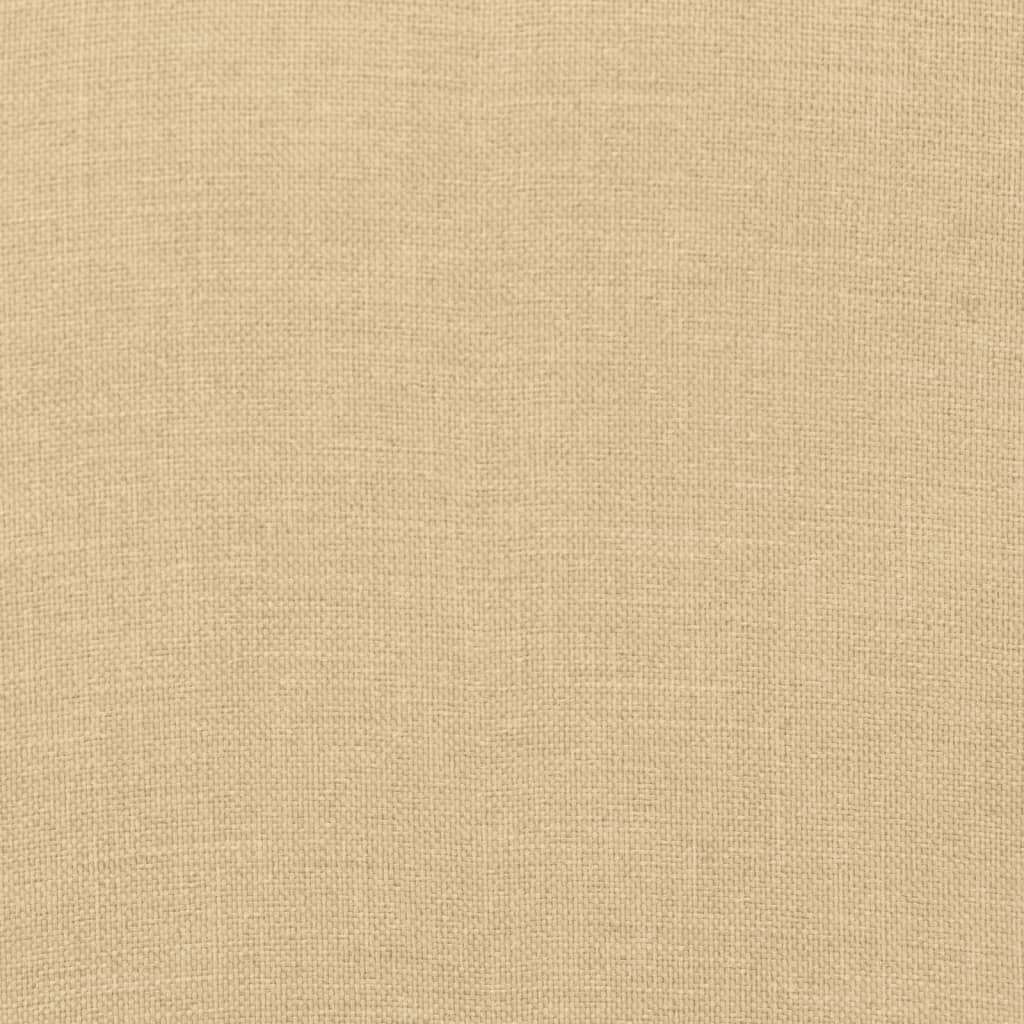 vidaXL Palldynor 2 st melerad beige tyg