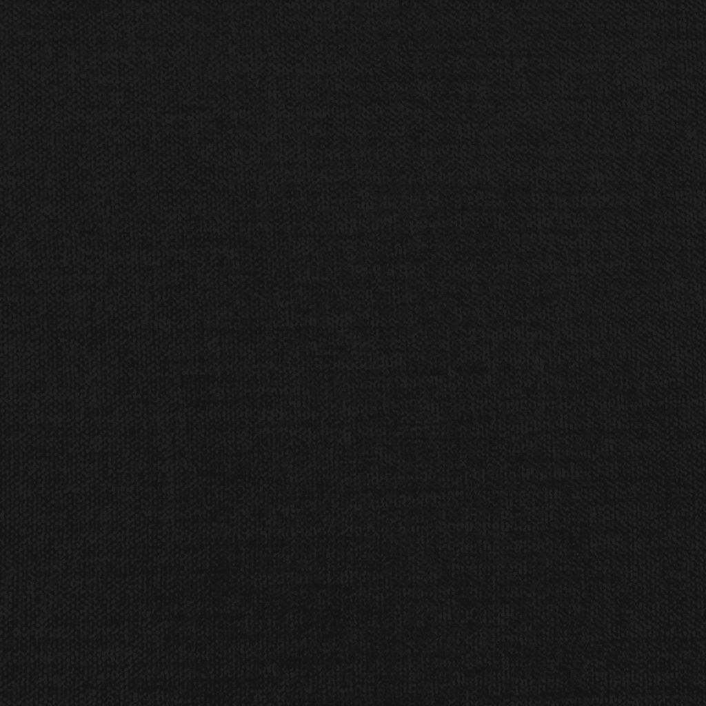 vidaXL Ramsäng med madrass & LED svart 140x190 cm tyg