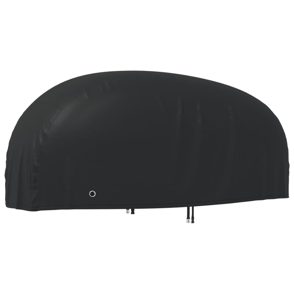 vidaXL Motorcykelskydd svart 265x105x125 cm 210D oxford