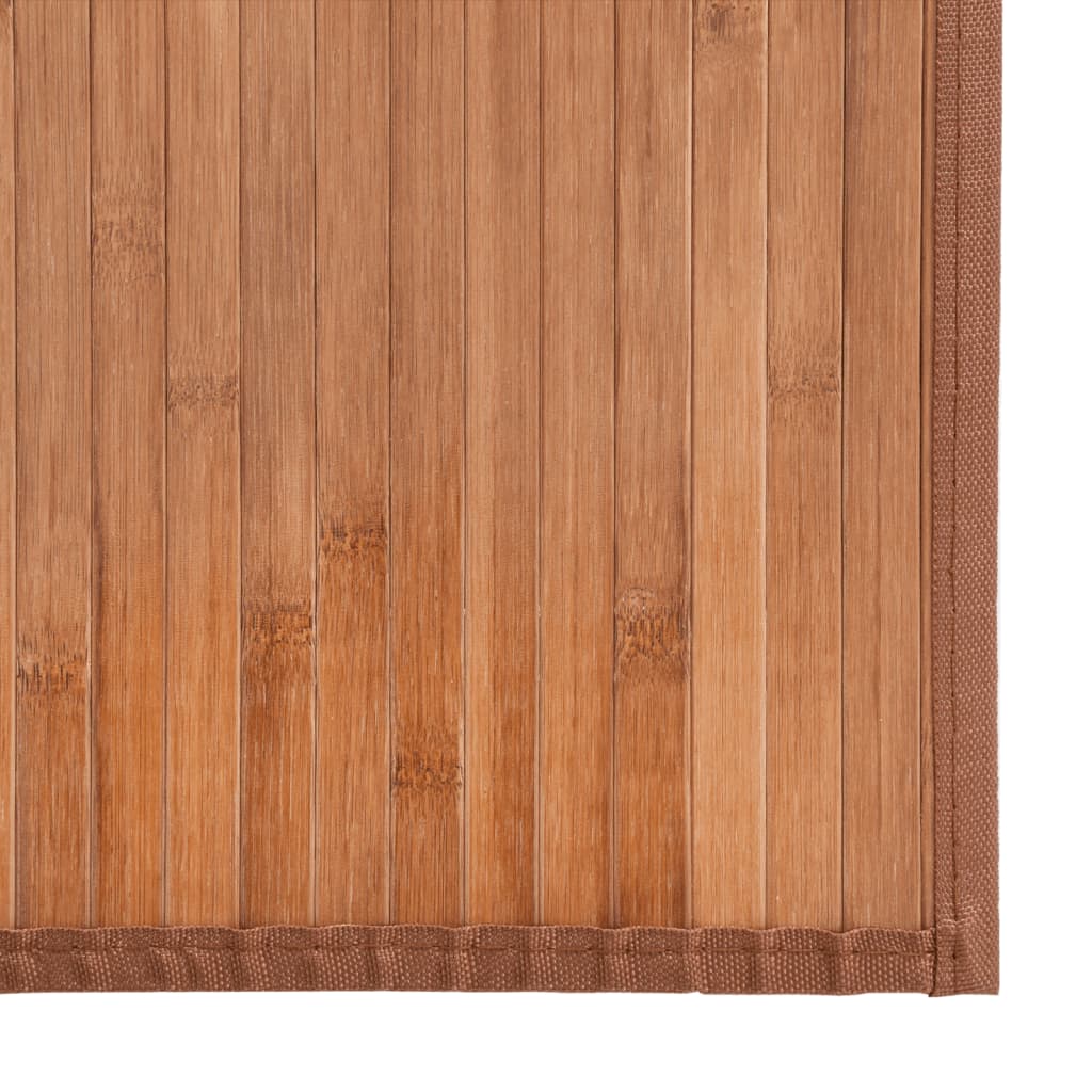 vidaXL Matta rektangulär naturlig 100x500 cm bambu