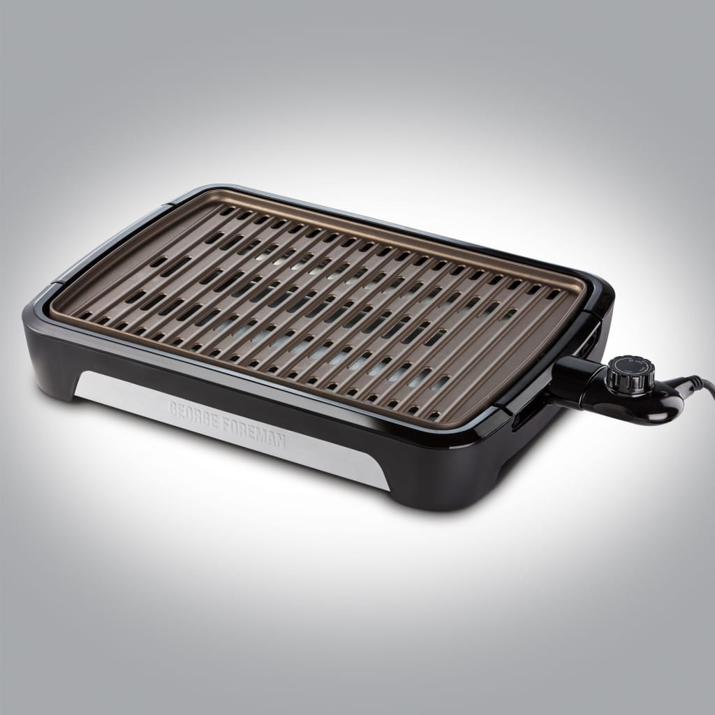 GEORGE FOREMAN Grill rökfri L koppar