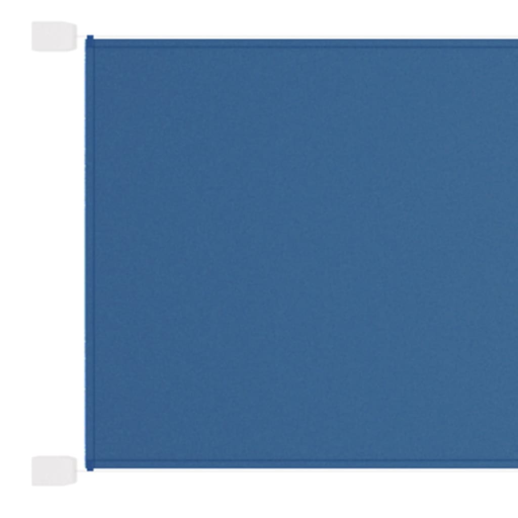 vidaXL Markis vertikal blå 60x600 cm oxfordtyg